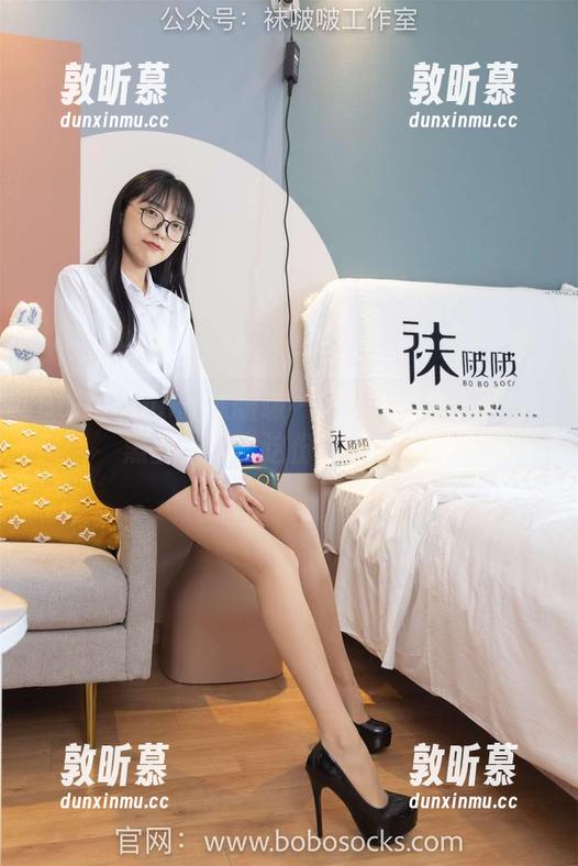 BoBoSocks袜啵啵 - 下载小甜豆的超薄黑丝，不负这份薄情格调！