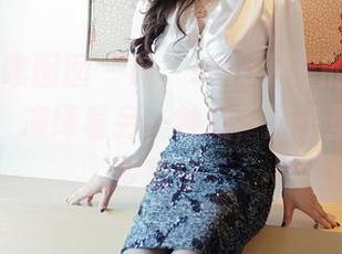 Feilin嗲囡囡 - 哇，solo尹菲的精选御姐套图，演绎着另一种美，脑子里闪过太多想法。