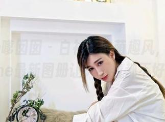 Feilin嗲囡囡 - 白衬衫的萌趣风,萌琪琪Irene最新图册让人不看都不好意思
