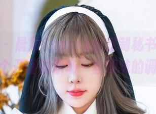 星颜社 - 晨晨Cherry的定制秘书作品,给那个严谨的职场一丝趣味的调料!