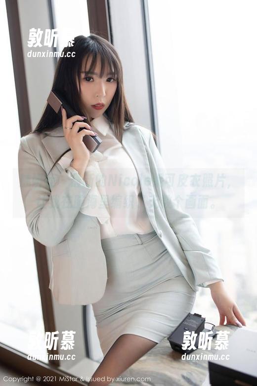 魅妍社 - 最新的Nicole妮可皮衣照片，让我在脑海里编织了无数个画面。